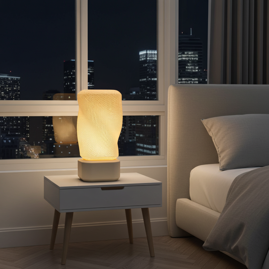 Modern Twisted Table Lamp – Wholesale Available