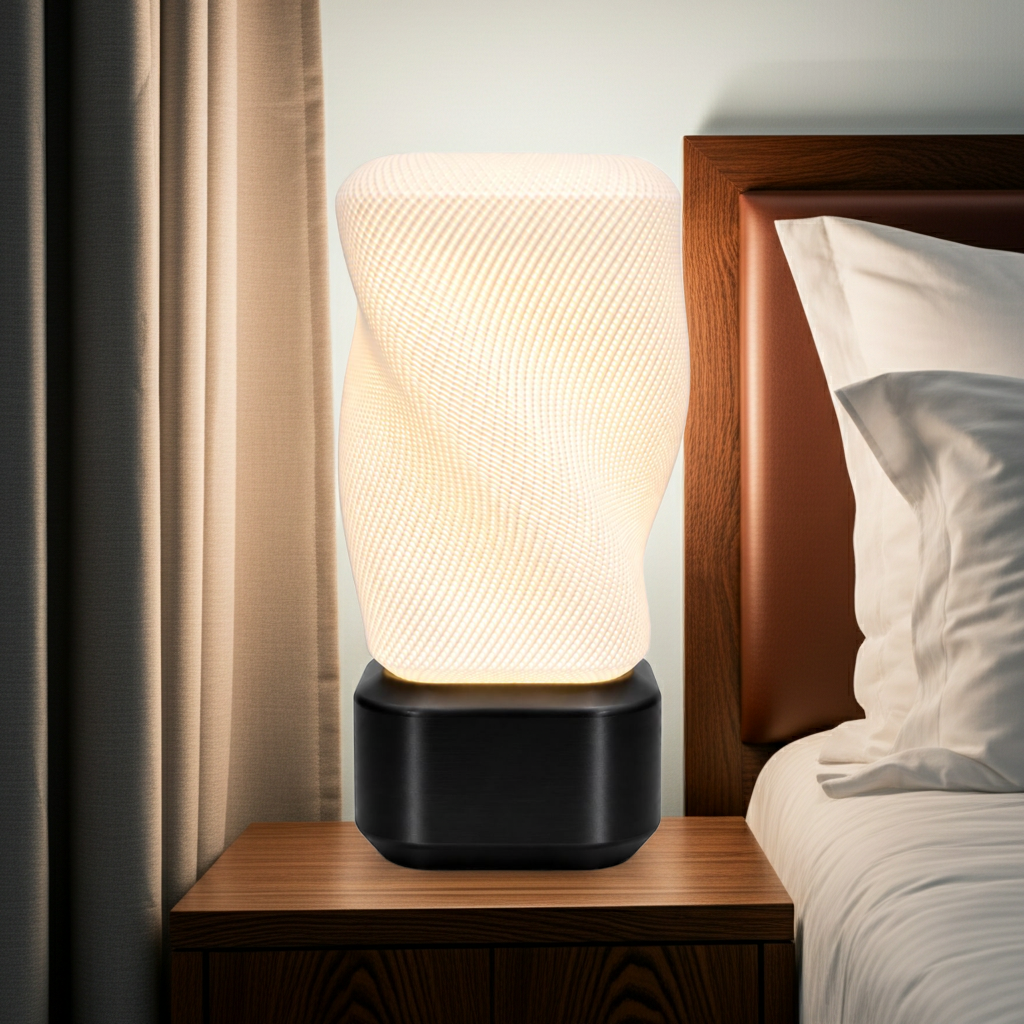 Modern Twisted Table Lamp – Wholesale Available